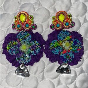 Hand made unique one of a kind earrings